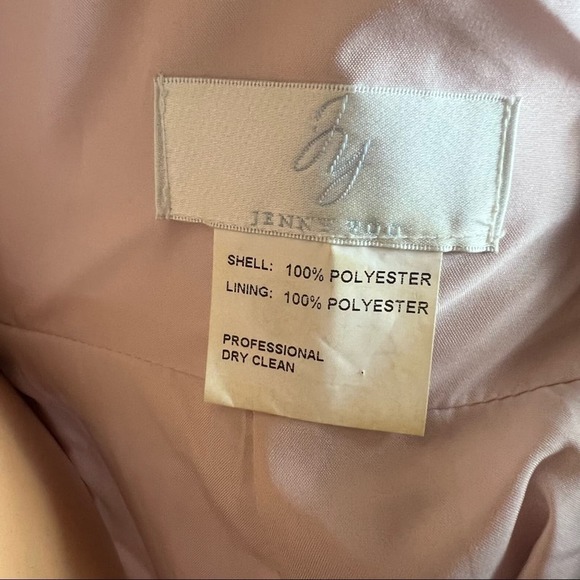 Jenny Yoo Blush Gardens Formal Bridesmaid Prom Dress - Picture 10 of 11